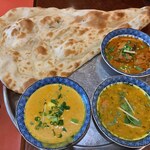 ハリマ・ケバブ・ビリヤニ - カレーランチ　1051円