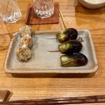 とり喜 - つくね　小茄子