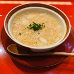 一心鮨 光洋 - 宮崎地鶏の茶碗蒸し、ずわい蟹の餡掛け