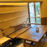 一心鮨 光洋 - 待合スペース。