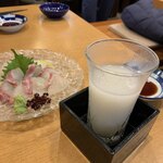 甲州屋酒場 - 真鯛のお刺身