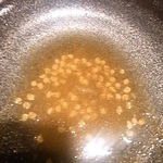 魔乃巣 - つけ汁で残った　唐辛子の種