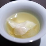 茶禅華 - 雉雲呑湯（キジの雲吞スープ）