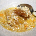 茶禅華 - ふかひれ断面