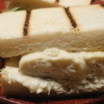 一歩一歩のカフェ食堂 - 米艶卵のオムレツサンド880円(税抜)