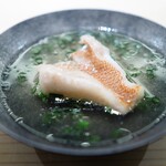 鮨 なんば - 釣りキンキ（網走産）の煮つけ
