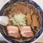 琥珀 - プレミアムにぼしラーメン(大)