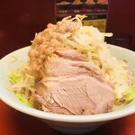 立川マシマシ  - ラーメン小（600円）…コール野菜マシ