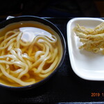 讃岐うどん萩屋 - かけ（温）、ごぼう天