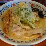麺処 武壱 - 味噌タンメン(830円)
