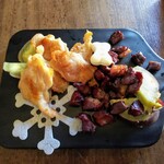 スーリール - 【2019.12】わんちゃんメニューの若鶏のはらみ焼と自家製はつ焼