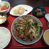 中国料理 吉珍樓 ルーセントタワー店 - 牛肉といろいろ野菜炒めセット