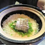 日本料理 きた川 - 太刀魚の混ぜご飯