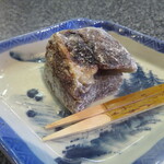 日本料理 きた川 - 黒糖焼き葛餅