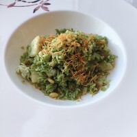 広東料理 センス - たらば蟹肉と帆立貝入り翡翠炒飯