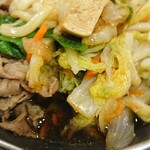 すき家 - 1912牛すき鍋定食・提供時は温まっていない