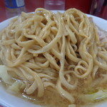 ラーメン二郎 - ドストライクな麺