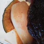 ビストロ セレニテ - 蕪のようにくせのない下処理をしっかりされた大根ちゃん