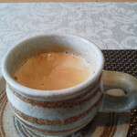 ビストロ セレニテ - 食前に有機栽培ホットコーシー☆