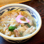 ふる里うどん  - かしわうどん