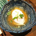 Wachuubou Tomozou - お通しの温泉卵