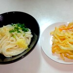 Fujimi Udon - 冷かけ1玉￥270＆かき揚げ天￥120