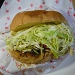Fresh Burger m - ハンバーガー［\200］
