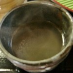 いたや - 「そば湯」です