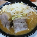 時代屋 - みそらーめん（麺200g・ニンニク中・野菜中）［\700］