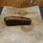 傳 - (2019年11月　訪問)海老芋揚げ。