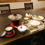 中之島旅館 - 晩ごはん