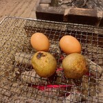 囲炉裏料理わ - （2019年8月）
      ジャガイモと玉子