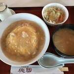 桃園 - 香箱蟹の天津飯