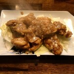 遊酒食堂 宇都宮 - ネギソースの唐揚げ(800円)
