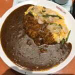 エビスカフェ - ぷりぷり小えびのふわとろオムライス　大盛り