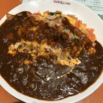 エビスカフェ - フレッシュトマトのふわとろオムライス　大盛り