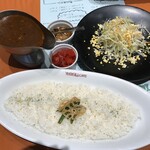エビスカフェ - キーマカレー　大盛り