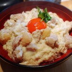 炭火焼鳥と水炊き 五郎一 - みつせ鶏と蘭王たまごの夢の親子丼