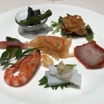 広東料理 台場 楼蘭 - 前菜の盛り合わせ