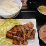 なまらうまいっしょ - 国産豚バラ焼定食　６９０円