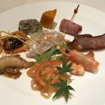 広東料理 台場 楼蘭 - 前菜盛り合わせ