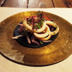 スパイスカフェ - スパイスを楽しむ9つの皿(9000円・外税)の烏賊