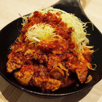 トンテキ食堂8 - 赤辛トンテキ(200g1050円)