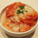 トンテキ食堂8 - トマトのサラダ(400円)