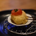 五感で楽しむ串揚げ屋 生粋namaiki - カマンベールチーズ