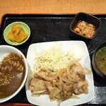 魚民 - 生姜焼きランチ