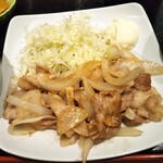 魚民 - 生姜焼き