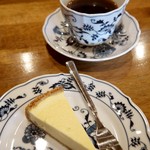 ケンダース珈琲店 - チーズケーキセット