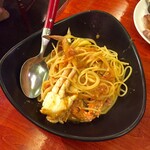 巴里食堂 - ワタリガニのトマトクリームパスタ