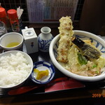 うどん うばら - セット全容